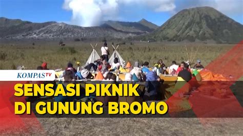Sensasi Piknik Di Gunung Bromo Santap Masakan Tradisional Dengan