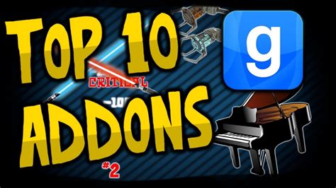 Top 10 Best Gmod Addons 2 2017garrys Mod Youtube