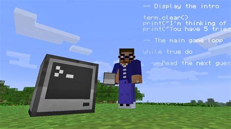 Computercraft Computer Miner And Code In Minecraft Learn To Code