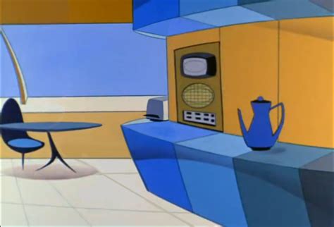 Jetsons Kitchen Pulled From A Screen Cap Cleaned Up And Character