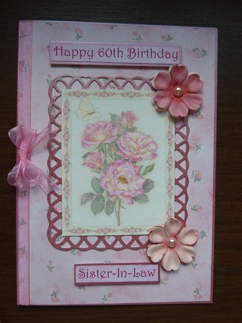 What to buy for sister in law birthday. woollycrafts: Sister-in-Law 60th Birthday
