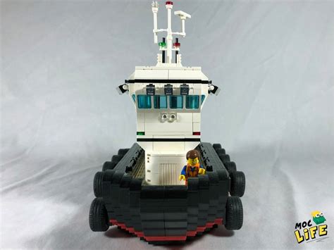 Tugboat Tug Boats Lego Lego Instructions