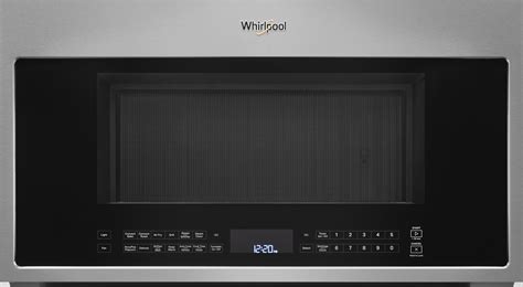 Whirlpool WMH78519LZ 30 Inch Over-the-Range Microwave Oven with 1.9 Cu