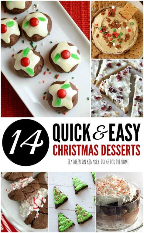 Easy Dessert Recipes 14 Christmas Potluck Ideas