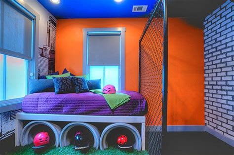 cool kid bedroom ideas  sport themes homemydesign
