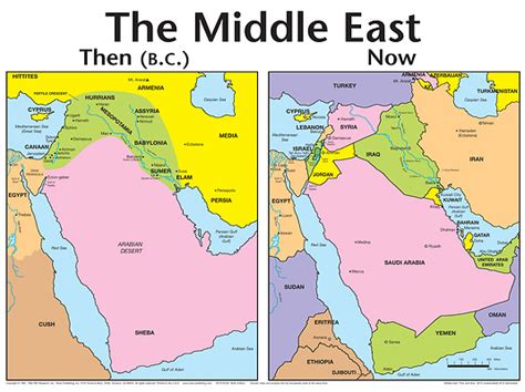 Biblical Map Of The Middle East Map Of The World