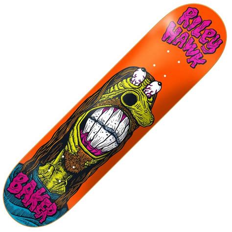 Baker Skateboards Riley Hawk Weirdos Skateboard Deck 775 Baker