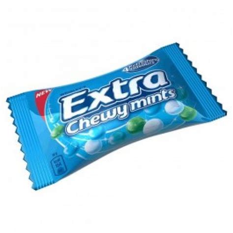 Wrigleys Extra Chewy Mints 4 Flavours 38g Approved Food