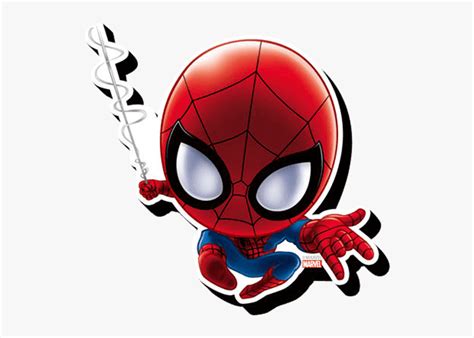 Thumb Image - Spider Man Chibi, HD Png Download , Transparent Png Image