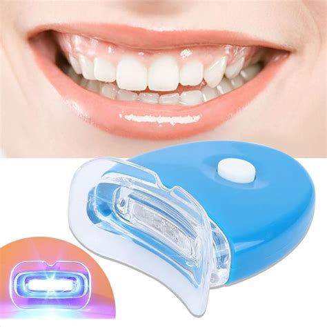 2 Sets Of Teeth Whitening Gel And Blue Light Teeth Bleaching Device