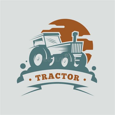 Tractor Logo Design Concept Vector Stock Vector Illustration Of Fresh