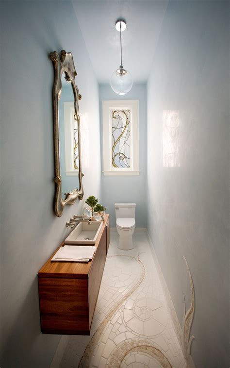 Small And Elegant Powder Room Design Digsdigs