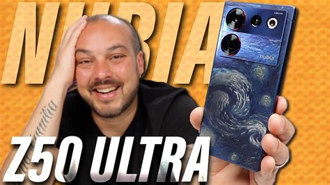 NUBIA Z50 ULTRA VAN GOGH UMA VERDADEIRA OBRA DE ARTE YouTube