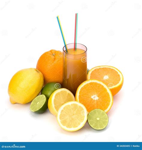 Citrus Fruit Juice Stock Image Image Of Lemon Food 34283405