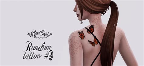Sims 4 Mods Sims 3 Monarch Butterfly Tattoo Sims 4 Piercings Sims 4