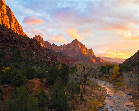 Zion National Park Zion Park Picture Utah Photo Western Etsy Nature