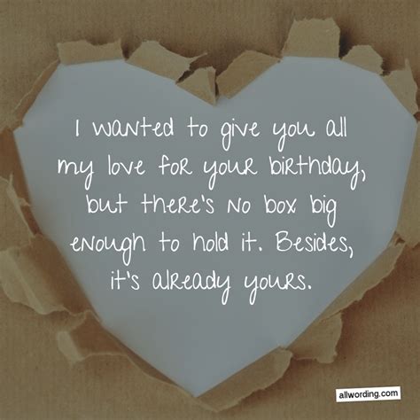 Best birthday quotes for boyfriend with pictures. 33 Romantic Birthday Wishes That Will Make Your Sweetie ...