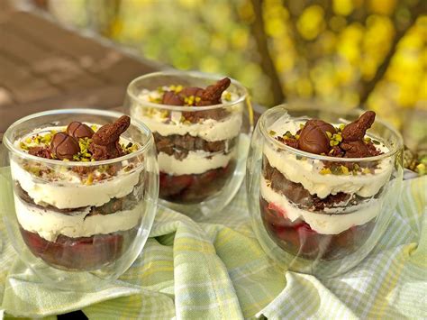Rezept Dessert a la Schwarzwälder Kirsch im Glas lowcarb glutenfrei