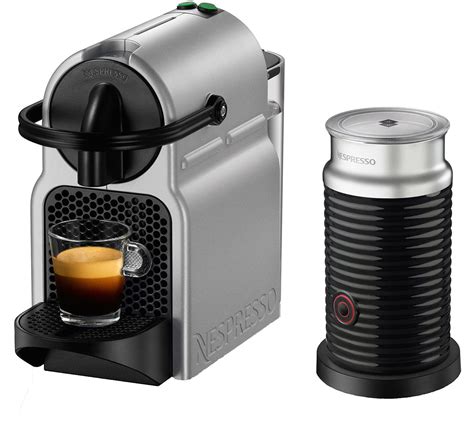 The machine is a perfect personal office coffee machine. Nespresso Inissia Espresso Machine w/ Milk Frother by ...