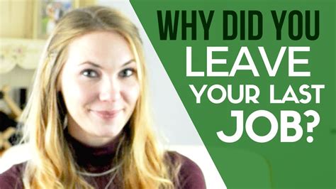 Why Did You Leave Your Last Job Best Answers