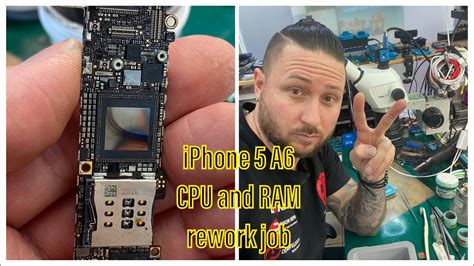 Iphone 5 A6 Cpu And Ram Rework Never Did Before Can Ben Get The