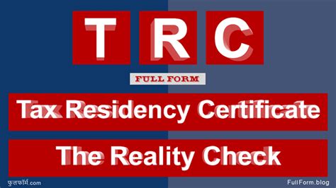 Trc Full Form — What Is The Full Form Of Trc