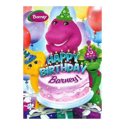 Barney Happy Birthday Barney Dvd Tys Toy Box Barney Birthday