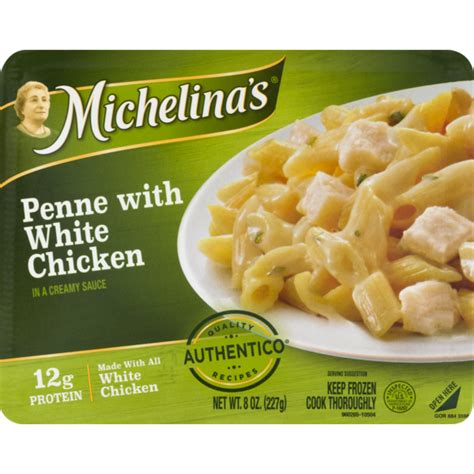 Michelinas Penne With White Chicken 8 Oz Instacart