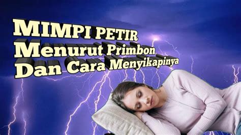 mimpi petir