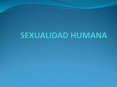 Sexualidad Humana Medilove Udocz