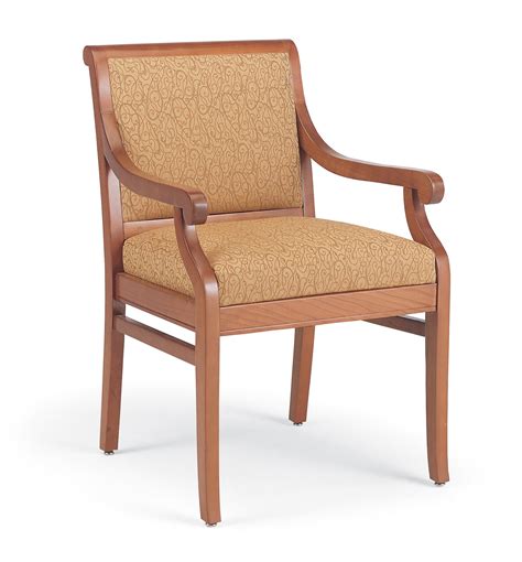 4015 Wood Arm Chair Shelby Williams