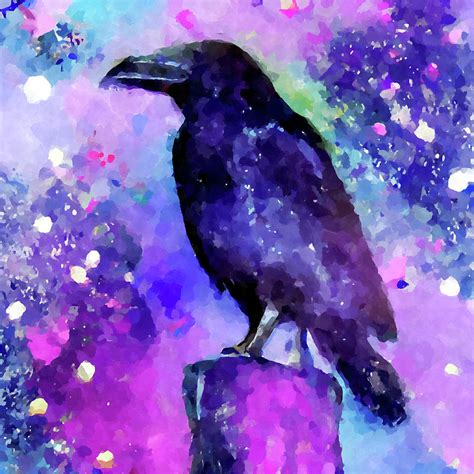 Raven 14 Painting By Chris Butler Pixels