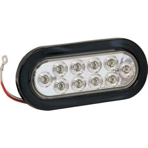 Buyers Products Company 6 In Oval Backup Light Kit 10 Led 5626310