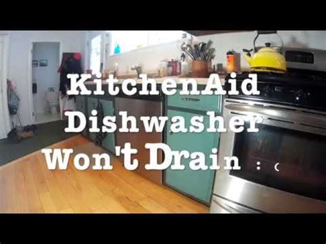 Speaking of the dishwasher drain line, most dishwashers are connected to the kitchen sink drain via a flexible hose. Kitchenaid Quiet Scrub Dishwasher Not Draining - Best ...