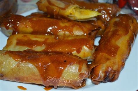 This video will show you how to cook a popular filipino snack known as turon. Welcome to Mely's kitchen...the place of glorious and ...