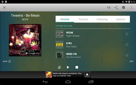 Tunein Radio Screenshot