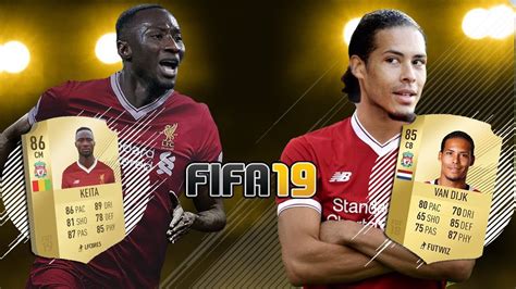 Fifa 19 Liverpool Team Potential Lineup Youtube