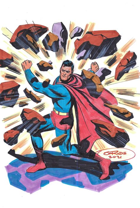 Fleisher Superman By Steve Rude In Burke Daddys Superman And Friends