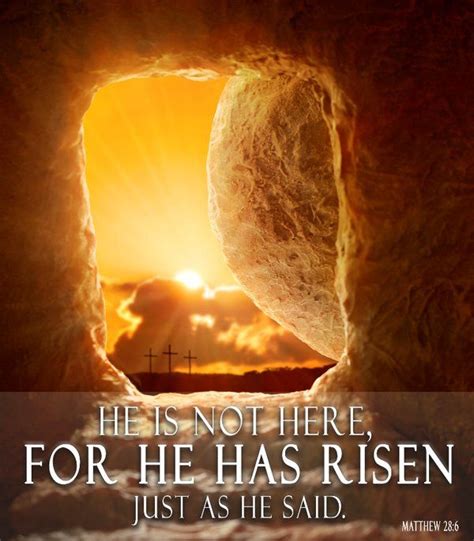 He Is Not Here For He Is Risen As He Said Come See The Place Where