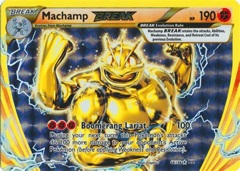 Maybe you would like to learn more about one of these? Machamp BREAK - 60/108 - Rare BREAK - Pokemon Singles » XY Evolutions - Collector's Cache