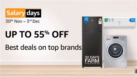 Amazon's Salary Days Unveil Spectacular Deals: Indians Enjoy Up to 55%