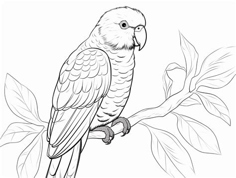 Printable Lorikeet To Color Coloring Page