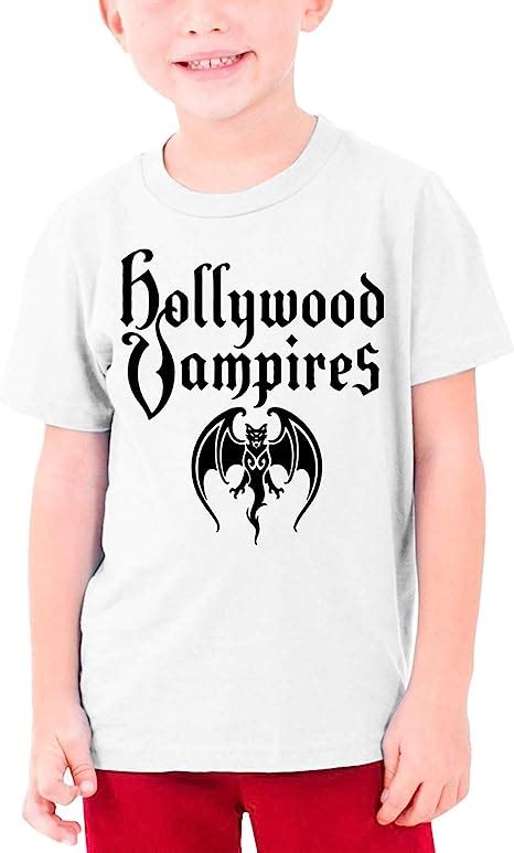 Joseper The Hollywood Vampires Teenage T Shirt Comfortable Boys Girls