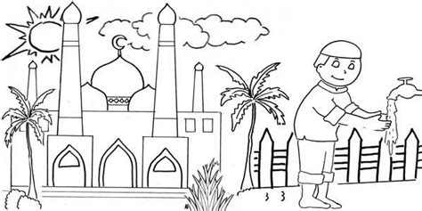 Gambar kartun anak ramadhan top gambar. Download Gambar Mewarnai Anak Muslim di 2020 | Sketsa