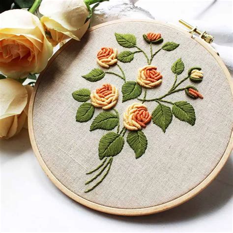 How To Floral Hand Embroidery For Beginners 90f