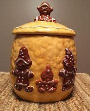 Glossy glaze finish and matt 4.what kind of certificate alibaba.com offers gingerbread man cookie jar in a variety of materials such as glass, ceramic, metals and plastic to suit all sorts of needs. Rare Brayton Gingerbread Man Cookie Jar Ceramic Laguna ...