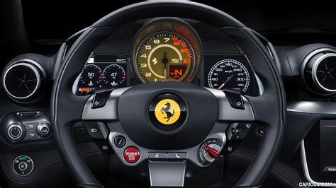 4k Ferrari Wallpaper Steering Wheel