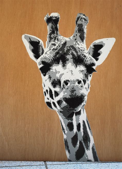 Giraffe Stencil By Beckenslobber On Deviantart