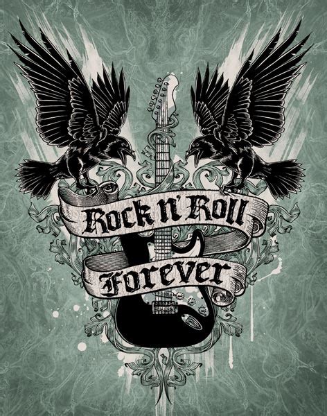 Free Download Rock N Roll Forever Rock N Roll Will Never Die 472x600