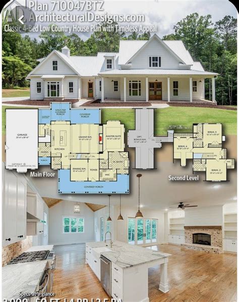 Perfectly Balanced 4 Bedroom Farmhouse House Plan 56478sm With Darling